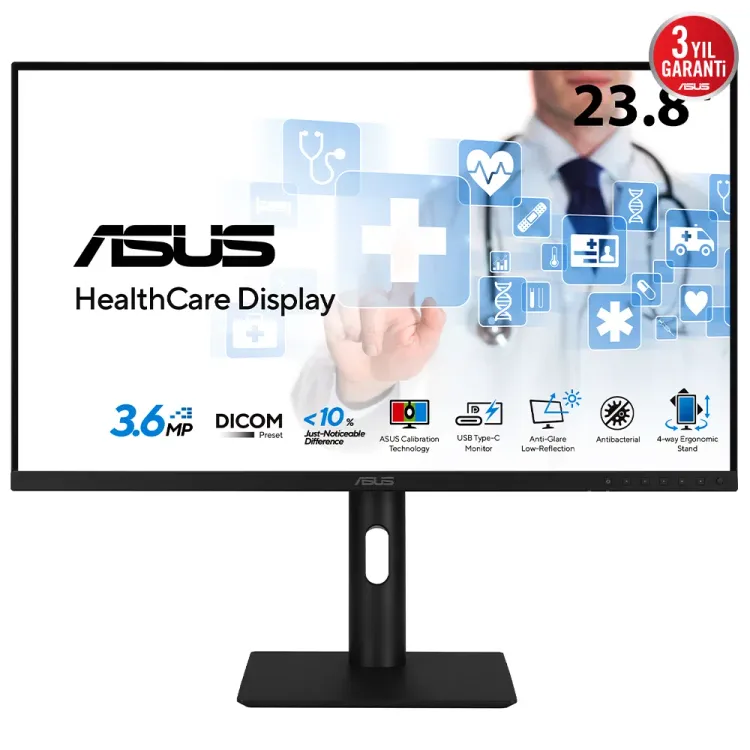 ASUS HealthCare HA2441A 23.8 inç QHD IPS Monitör
