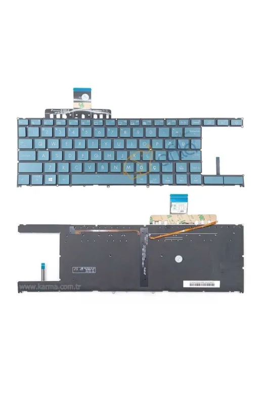 ASUS NK-KR30936..-x.11zZ1523 9Z.ngqbu.001 Nsk-001 Notebook Klavyesi (Siyah Tr) Işıklı