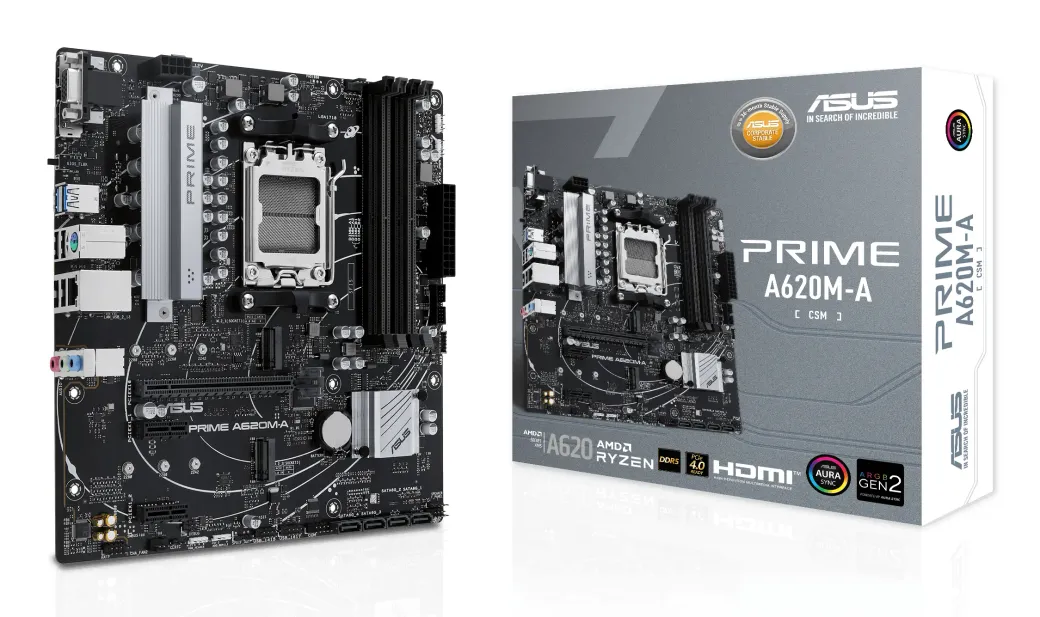 Asus Prime A620M-A-CSM AM5 Anakart