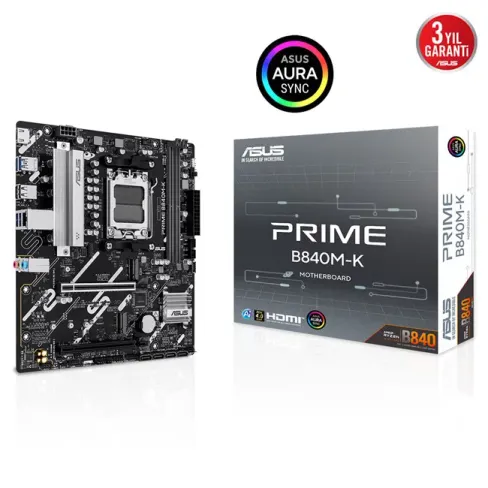 ASUS Prime B840M-K AM5 mATX Anakart