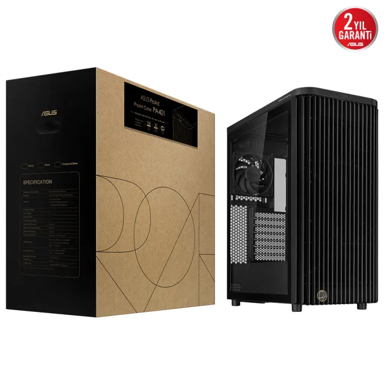 ASUS ProArt PA401 TG PWM Siyah Bilgisayar Kasası