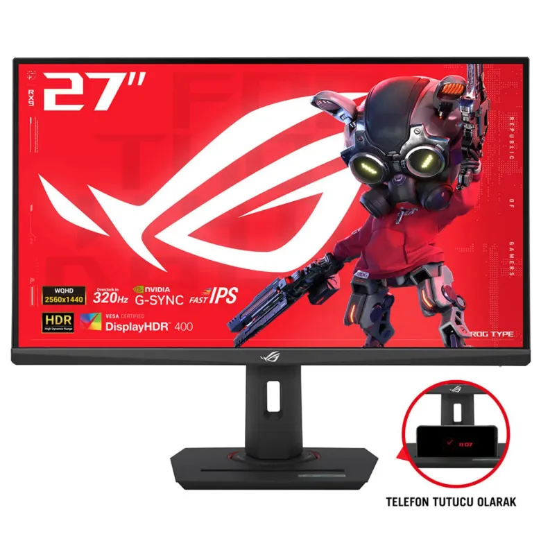 ASUS ROG Strix XG27ACMS 27 inç 320Hz WQHD Gaming Monitör