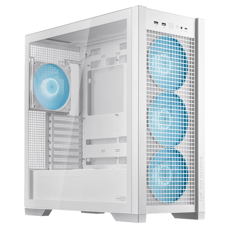Asus TUF Gaming GT302 TG ARGB Beyaz Kasa