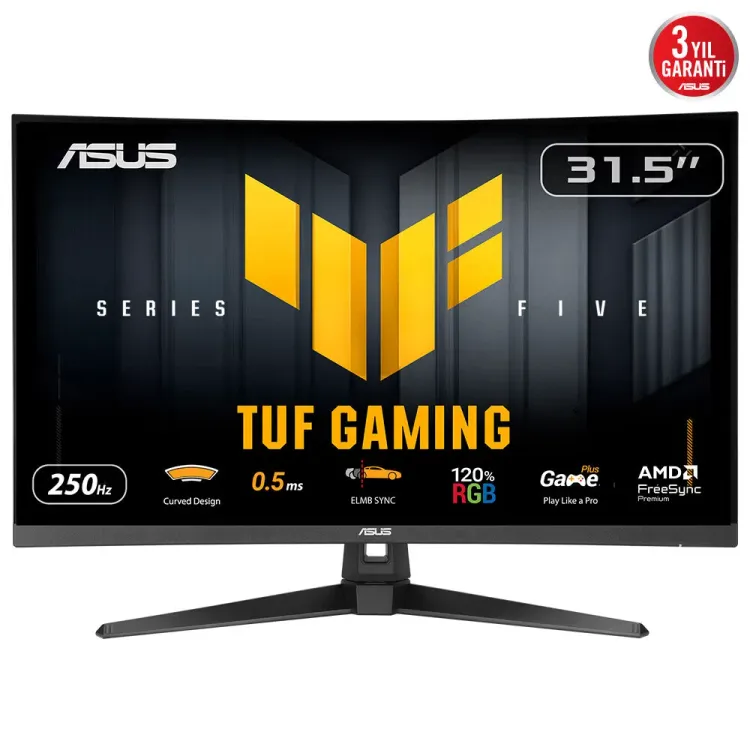 ASUS TUF Gaming VG32VQM5B 31.5 inç Curved Monitör