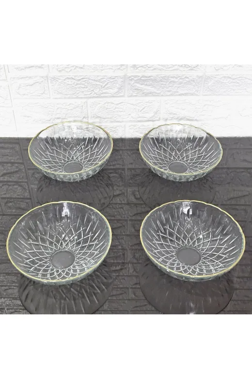 atabey home RANDİSALATA 4'lü Salata & Kisir & Makarna & Sunum Kasesi 21 Cm