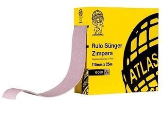 Atlas Gold 150 Kum Sünger Zımpara 115 mm 1 Metre