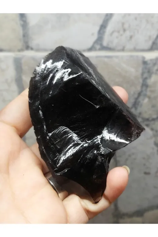ATÖLYE BALKANLI 7788001111 Obsidyen Taşı Ham Parça