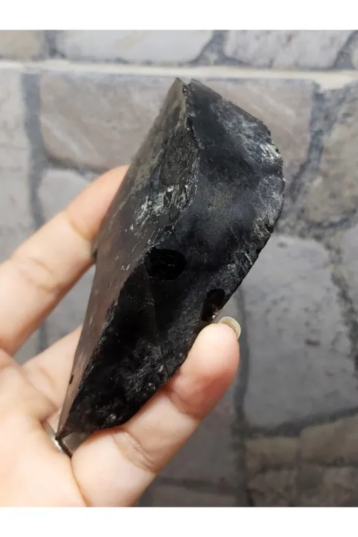 ATÖLYE BALKANLI 7788001111 Obsidyen Taşı Ham Parça