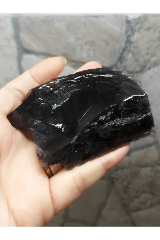 ATÖLYE BALKANLI 7788001111 Obsidyen Taşı Ham Parça