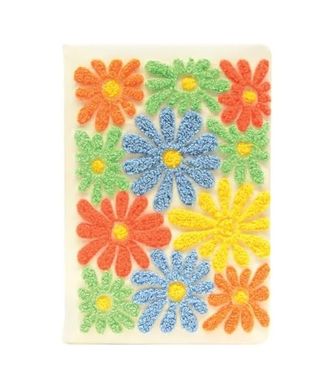 Attwood 126626628 A5 Çiçek Nakışlı Defter Krem 80 Yp Büyük Çiçek