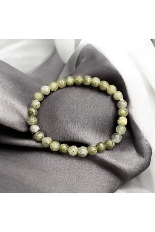AURA STONE BLK-LBR-6 Aurastone Labradorit Doğal Taş 6Mm Bileklik