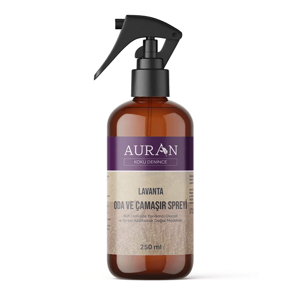 AURAN Lavanta Oda ve Çamaşır Spreyi Ortam ve Kumaş Kokusu 250 ml