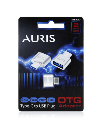 Auris Ars-Ad02 Type-C To Usb Metal 3.0 Mouse Klavye Uyumlu Otg Çevirici Dönüştürücü Adaptör