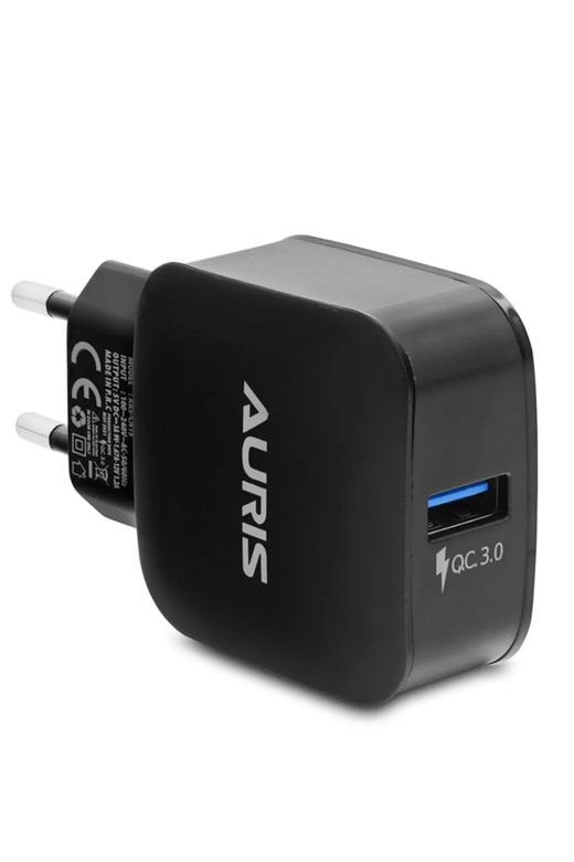 Auris Ars-Ch14B 3A Micro Usb Kablo Ve Adaptör Şarj Seti Quick Şarj