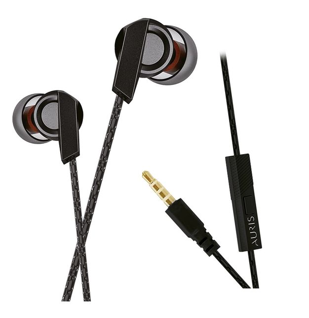 Auris Ars-Hf57 Mikrofonlu 3.5Mm Kumandalı Kulakiçi Kablolu Kulaklık