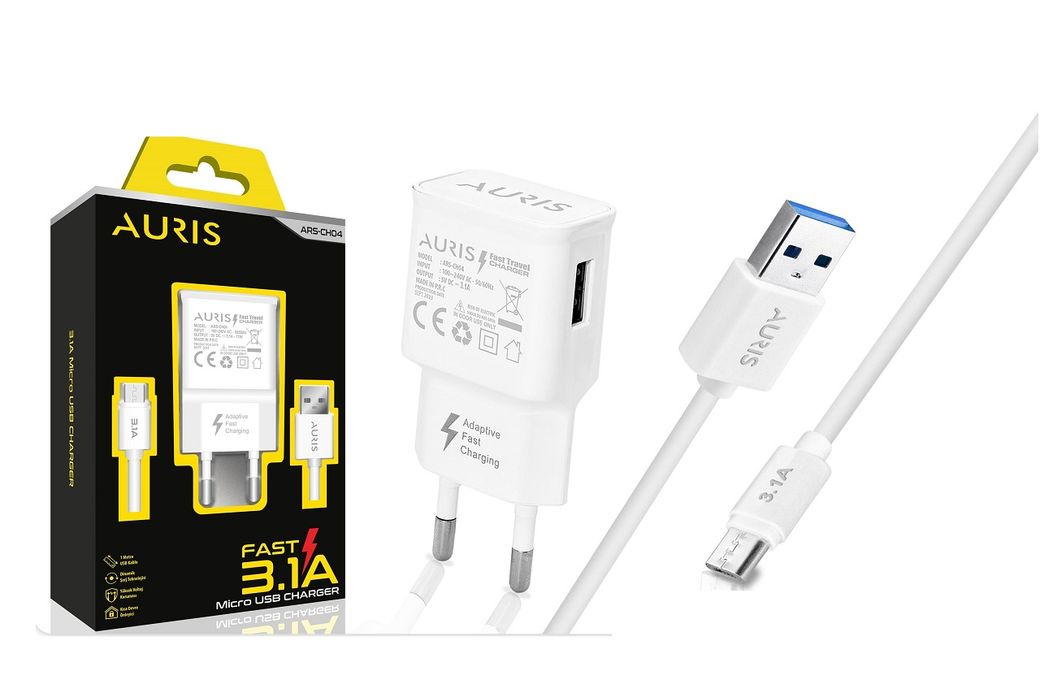 Auris Ch04 3.1A Micro Hızlı Şarj Seti