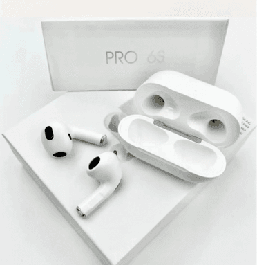 Auris Pro 6S Yeni Nesil Airpods Pro Wireless Şarj Destekli 2022 Bluetooth Kulaklık Beyaz