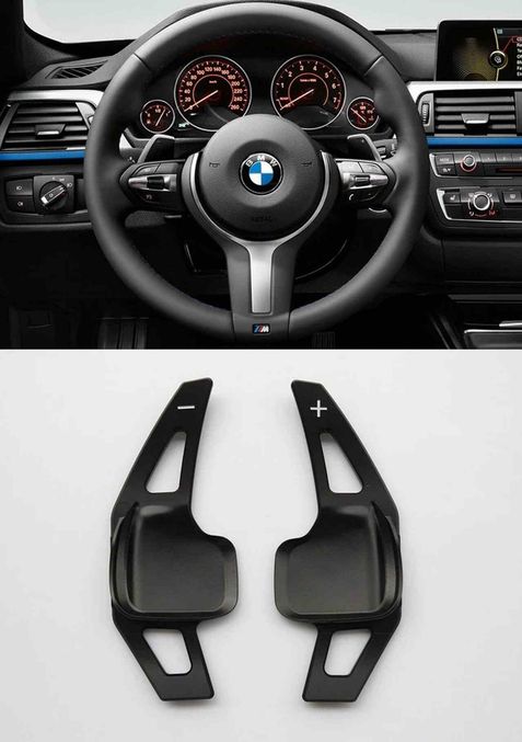 Autokit 45201031 Bmw F32 M Direksiyon F1 Vites Kulakçığı Paddle Shift 2014-2018 Arası Siyah
