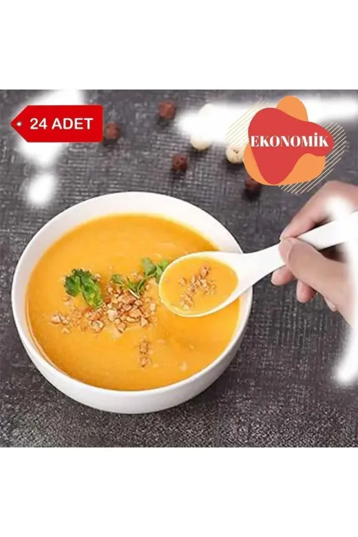 Avangart Mutfak AV2012241 24 Adet - 12Cm Melamin Çorba Kasesi, Cacık, Meze, Komposta, Oteller, Organizasyon, Okul, Lokanta