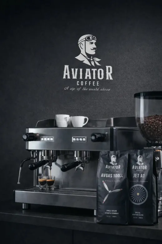 Aviator Coffee ACAV5 Avgas 100Ll %100 Arabica Single Origin Taze Kahve Çekirdek/öğütülmüş Espresso 500 Gr.