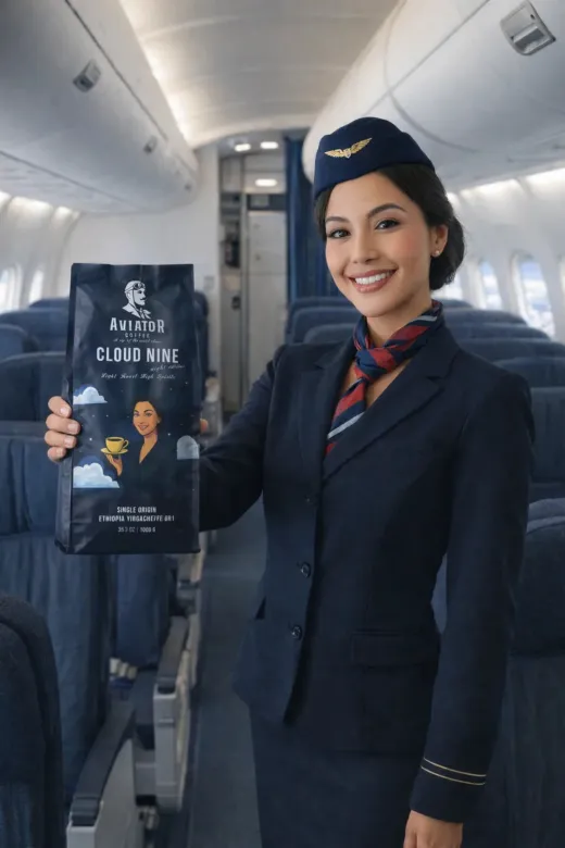 Aviator Coffee ACCN5 Cloud Nine %100 Arabica Single Origin Taze Kahve Çekirdek / Öğütülmüş Filtre 500 Gr.