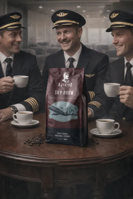 Aviator Coffee ACSB Sky Brew %100 Arabica Single Origin Taze Kahve Çekirdek / Öğütülmüş Filtre 1000 Gr.