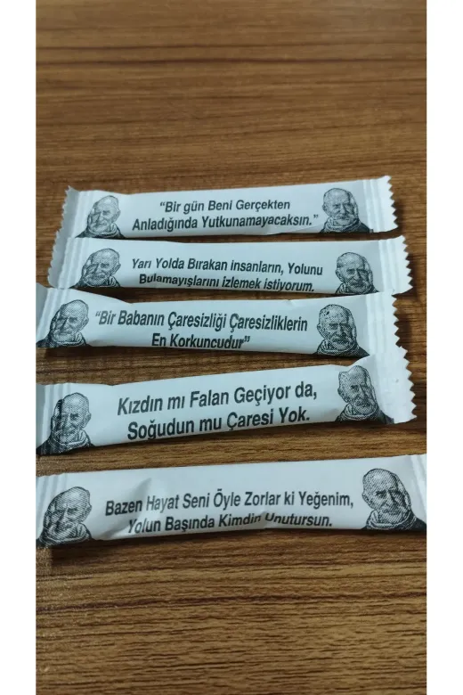 AYDOPAK TYBYESJZPB36DTU666 Ramiz Dayı Stick Şeker 3Gr /ort 500 Adet 1,5 Kg