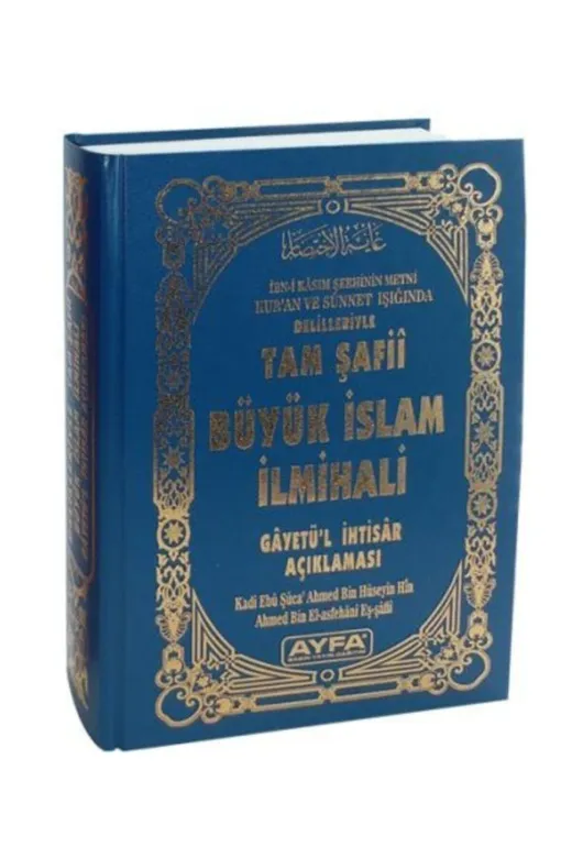 Ayfa Basın Yayın 11820603 Tam Şafii Büyük Islam Ilmihali Gayet'ül Ihtisar Ve Tercümesi Ciltli