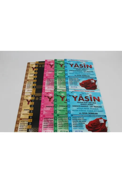 Ayfa Basın Yayın ayfa091 Ekonomik 10 Adet Yasin-I Şerif Türkçeli 80 Sayfa Orta Boy (17X24Cm)