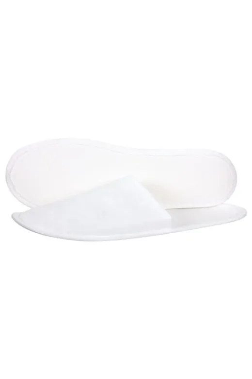 Ayliz Plast & Ambalaj OtelBukleti-3377 10 Adet Tek Kullanımlık Otel Terliği Çiftli Beyaz Çift