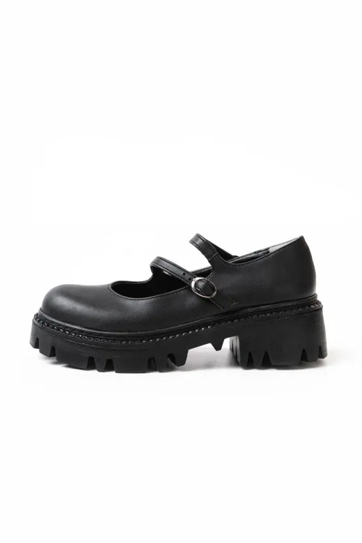 Aymood 868-756AYM 868-756 Siyah Günlük Yüksek Tabanlı Loafer Ayakkabı
