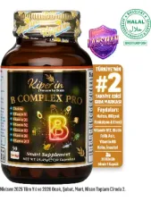 B Complex Pro | Yüksek Emilim B Vitamini Kompleksi | 30 Kapsül