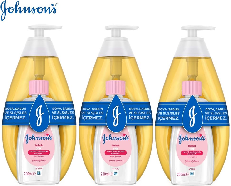 Baby Bebek Şampuanı Klasik 750Ml+Bebek Yağı 200Ml (3 Lü Set)