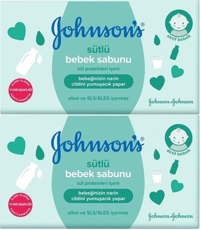 Baby Bebek Sabunu 90Gr Sütlü 2 Li Set
