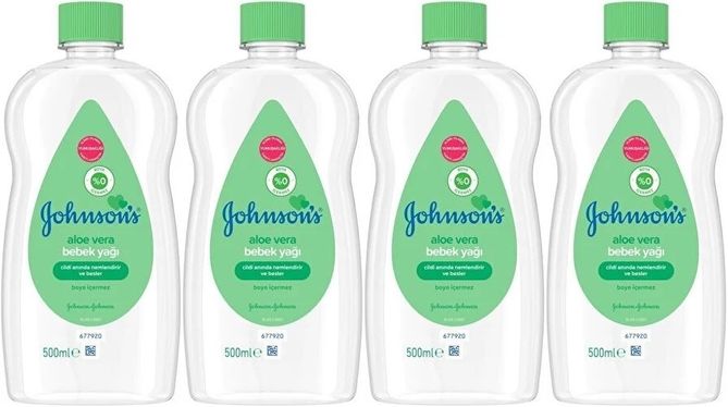 Baby Bebek Yağı 500ML Aloe Vera (4 Lü Set)
