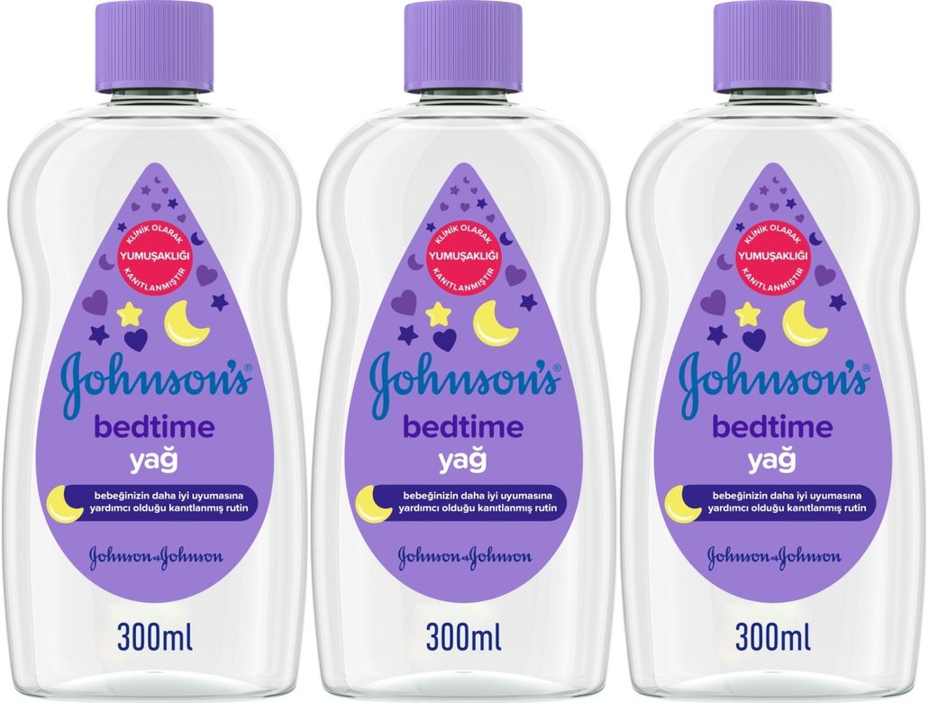 Baby Bebek Yağı 300ML Bedtime (Uyku Rutini) (3 Lü Set)