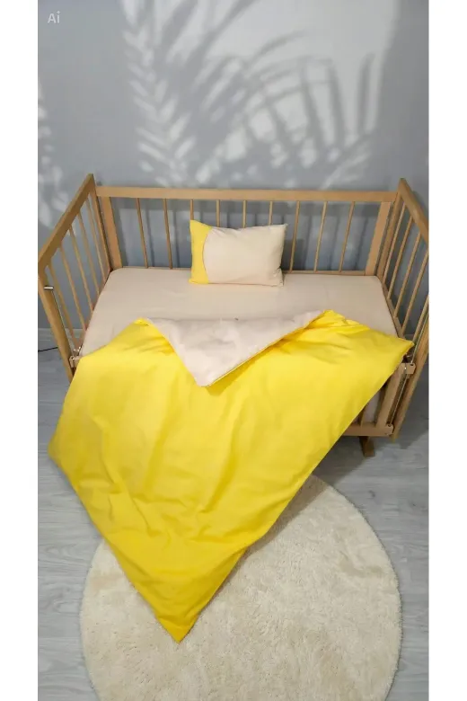 Baby Clime 5USR-90130-1 5 Parça Bebek Ve Çocuk Uyku Seti - 90X130 Yorgan - Beşik Ve Park Yatak Ölçülerine Uyumlu