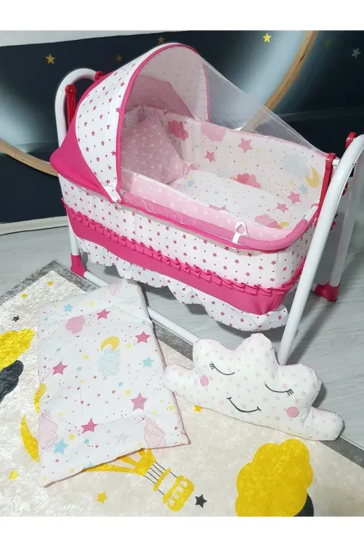 Baby Clime USR-4585-2. 45X85 Bebek Uyku Seti - Portatif Anne Yanı Beşik İçin (Beşik Hariçtir)