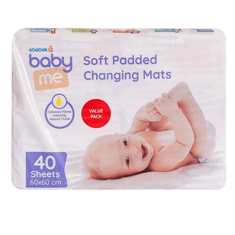Baby Me GHFFHGF349JÖKÖHK Pofuduk Alt Değiştirme Örtüsü 60X60 Cm 40 Adet