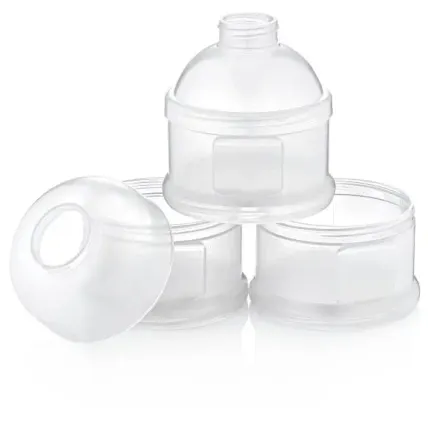 BabyJem Katlı Toz Mama Kabı 545 Beyaz