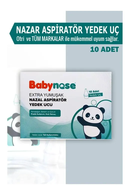 BabyNose 26650 Nazal Aspiratör Yedek Ucu 10 Adet