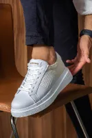 Bağcıklı Erkek Sneaker Beyaz