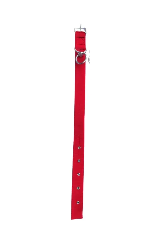 Balance Life 105B845129888127290 Kırmızı Dayanıklı Dokuma Köpek Tasması 40 Cm