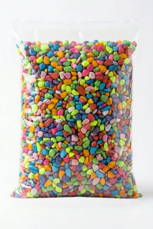 Balance Life 105B845729837694735 Akvaryum Çakıl Renkli 10Kg