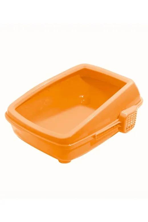 Balance Life 105B847719945246072 Açık Kedi Tuvalet Kum Kabı Turuncu 17*37*50 Cm