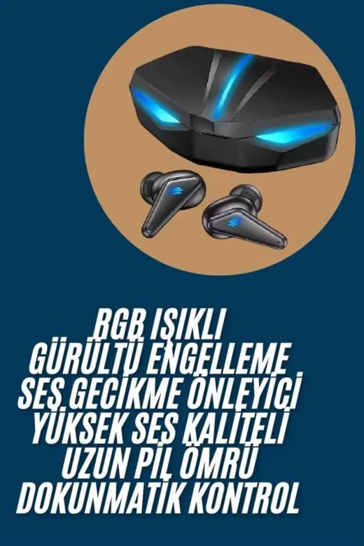Balance Life GROUP-2582022 Mey İthalat® Wireless Gamin Kulaklık Mikrofonlu Bluetooth Kulaklığı