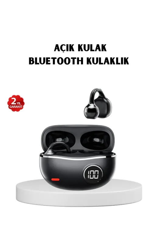 Balance Life GROUP-2587296 Mey İthalat® Kablosuz Açık Kulak Kulaklık Bluetooth 5.4 Type-C Hızlı Şarj 30 Saat