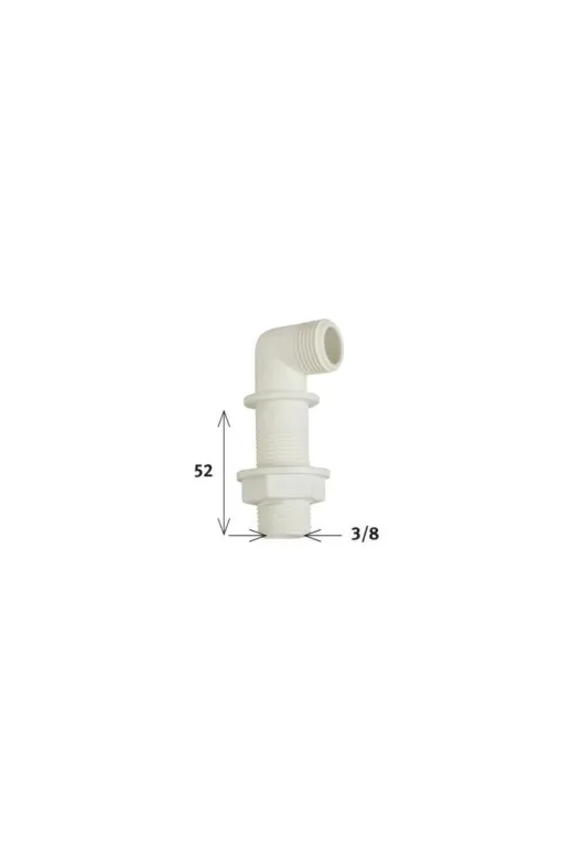 Balance Life GROUP-2588719 Mey İthalat® Klozet Temiz Su Giriş Dirseği 5,2 Cm 3/8