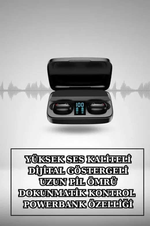 Balance Life GROUP-2591439 Mey İthalat® Wireless Şarjlı Pembe Akıllı Saat Ve Kablosuz Bluetooth Kulaklık Dokunmatik Kontrol