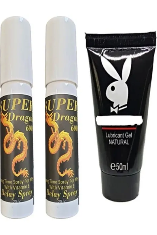Balance Life GU-EYF-11602-BLN Playboy Bonie 2 Adet Dragon Gecktr Sprey + Playboy Lubricant Jel